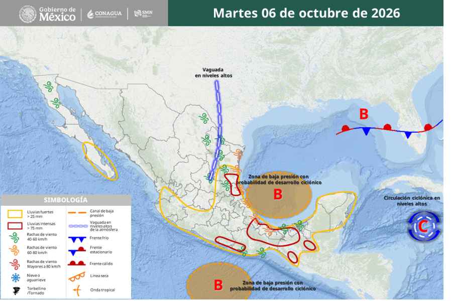 _México el frente frío 1