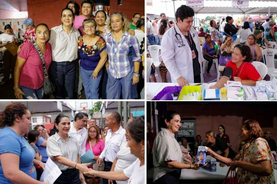 Mónica Villarreal  apoyos Tampico 