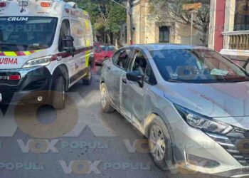 Motociclista automóvil en Victoria