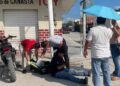 Motociclista lesionado choque El Mante