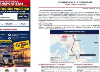 Paro transportistas Tamaulipas robos