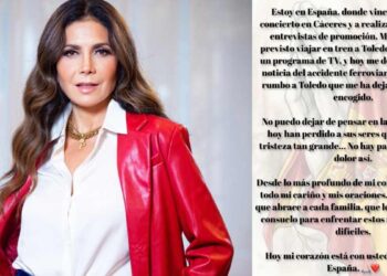 Patricia Manterola trenes en España
