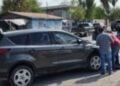 Patrulla sentido contrario Nuevo Laredo