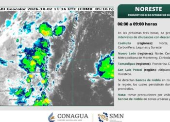 Primer frente frío en Tamaulipas hoy