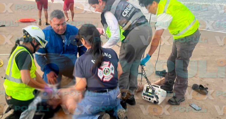 Profesor fallece Playa Miramar