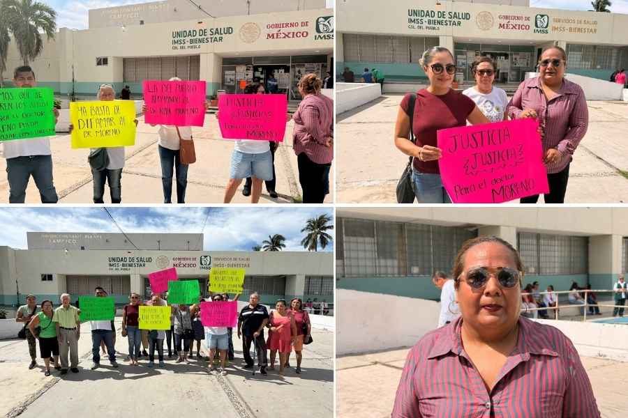 Protestan director Centro Salud Tampico