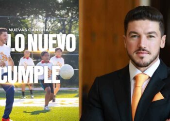 Samuel García cancha en primaria