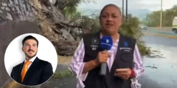 Samuel García reportera y camarógrafo