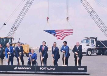 Saronic construcción Port Alpha Brownsville