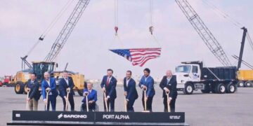 Saronic construcción Port Alpha Brownsville