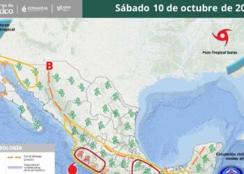 Tamaulipas chubascos dispersos