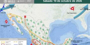 Tamaulipas chubascos dispersos