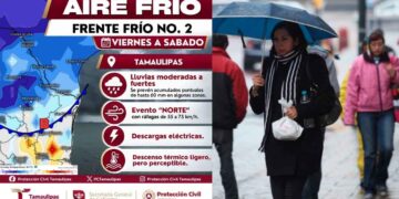 Tamaulipas frente frío 2