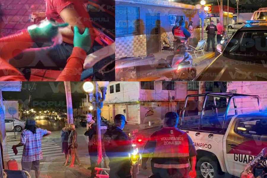 Tampico mujer tijeras