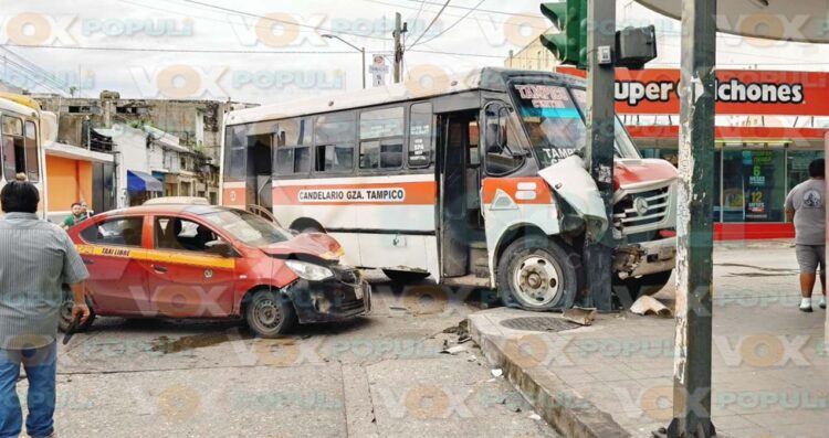 Taxi autobús en Tampico
