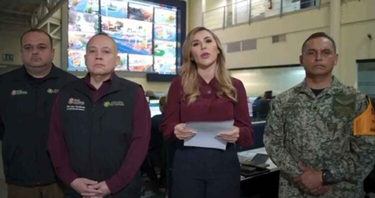 Tormenta Rachel en Baja California