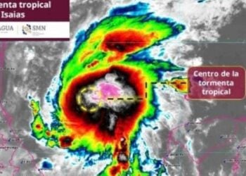 Tormenta Tropical Isaias