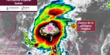 Tormenta Tropical Isaias