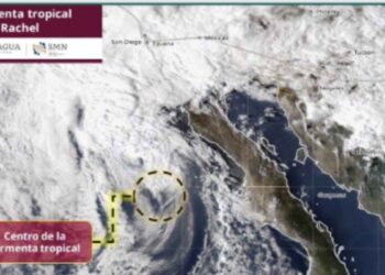 Tormenta tropical Rachel lluvias
