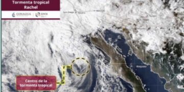 Tormenta tropical Rachel lluvias