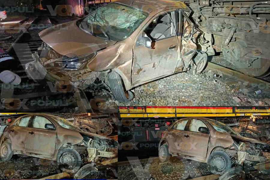 Tren automóvil en Altamira Tamaulipas