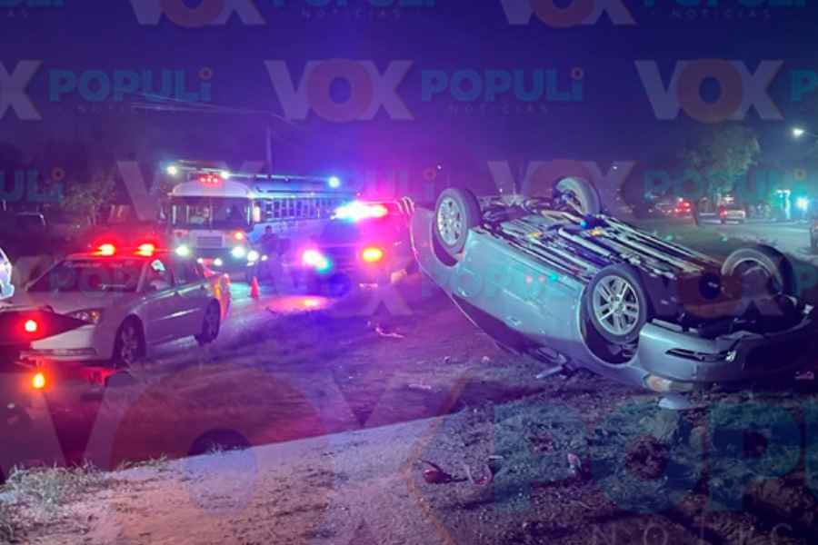 Volcadura avenida Tamaulipas en Reynosa (1)