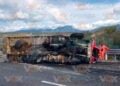 Volcadura carretera Rumbo Nuevo Jaumave