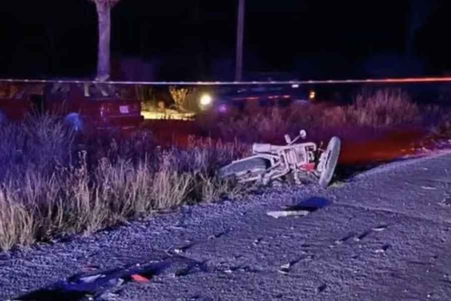 accidente en Galeana motociclista
