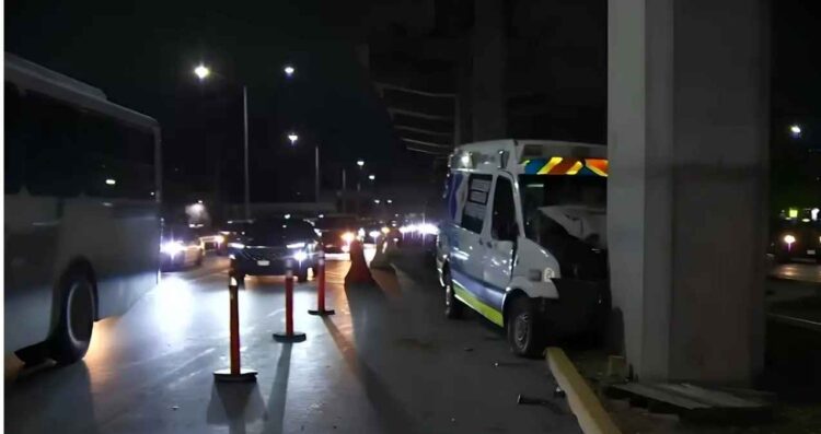 accidente vial paramedica Monterrey