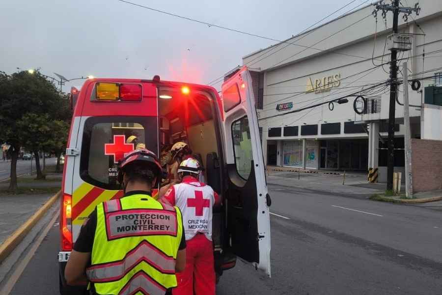 adulto mayor atropellado en Monterrey