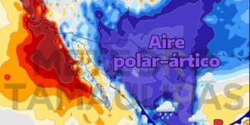 aire ártico-polar a Tamaulipas