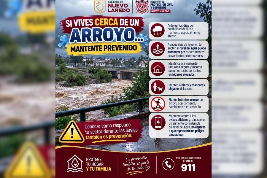 arroyos en Nuevo Laredo