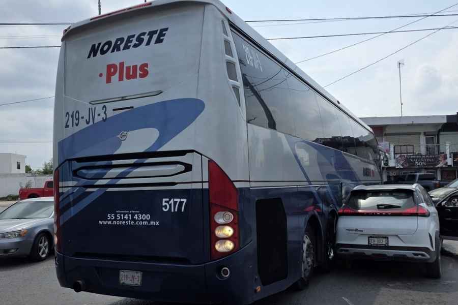 autobus camioneta Rio Bravo