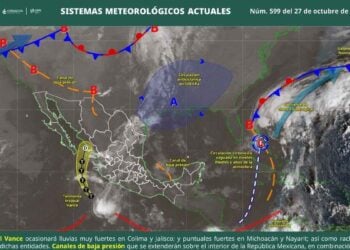 calor sofocante con fuertes tormentas