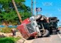 _camión grava Tampico a Mante