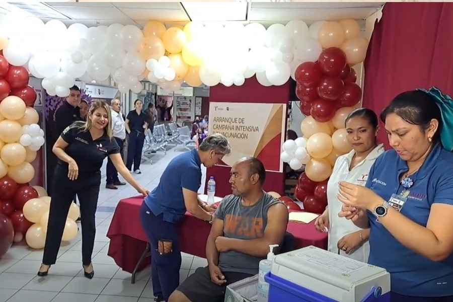 campaña vacunación influenza Matamoros