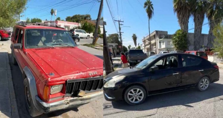 choque daños vehículos Matamoros