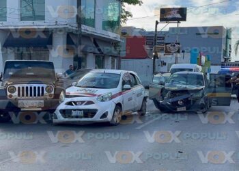 choque múltiple en Tampico Tamaulipas