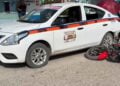 colisionar Taxi colonia Linares