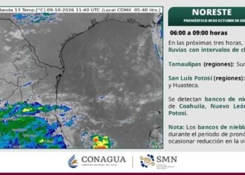 condiciones climáticas 9 de octubre
