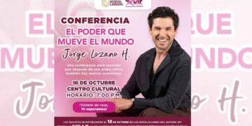 Invitan a conferencia impartida por Jorge Lozano en Nuevo Laredo, Tamaulipas