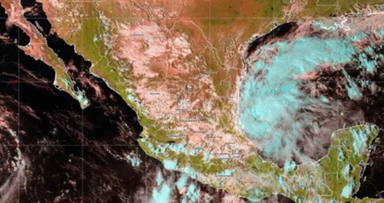 _depresión tropical Nueve
