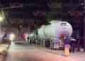 derrame de combustible pipa Reynosa