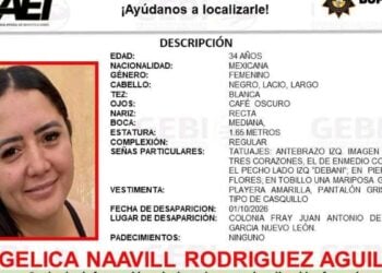 desaparición de mujer en García