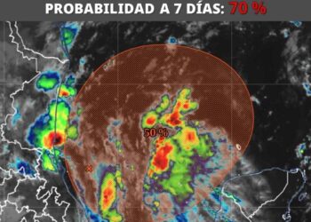 desarrollo tropical Golfo de México
