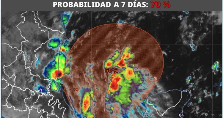 desarrollo tropical Golfo de México