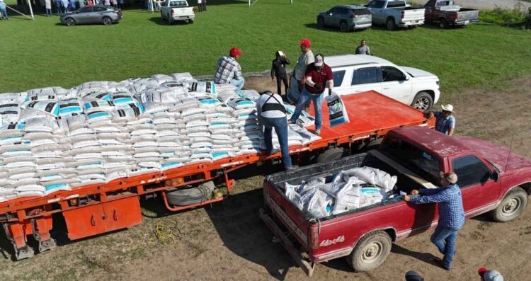 distribución fertilizante citricultores Hidalgo