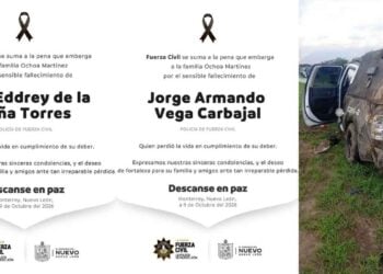 elementos de la Fuerza Civil Escobedo