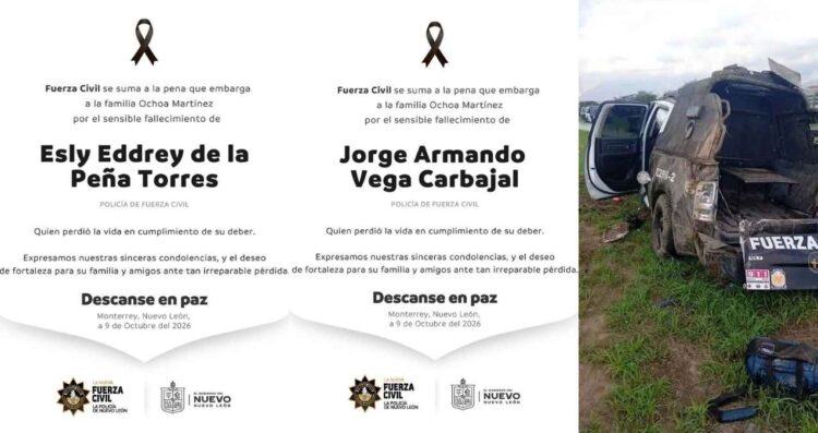 elementos de la Fuerza Civil Escobedo