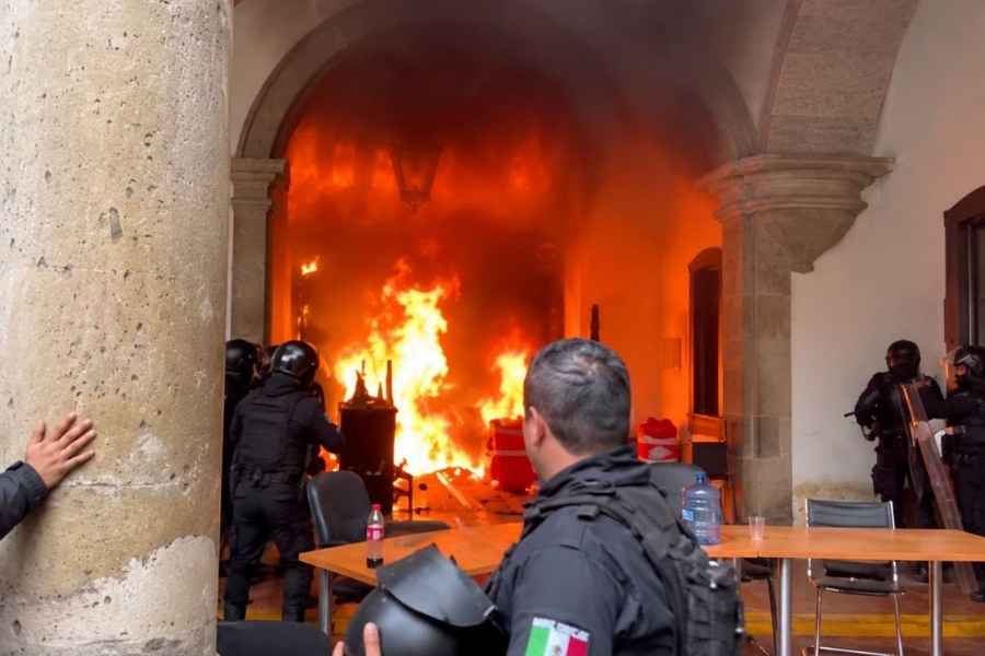 explosivos Congreso de Jalisco